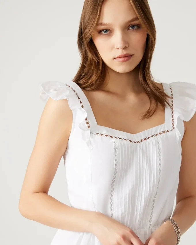 Abito Astra Bianco Abito Astra Bianco