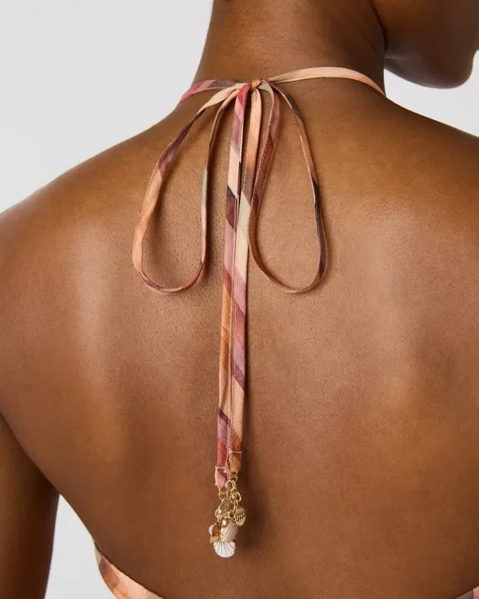 Abito Dalina a righe multicolori