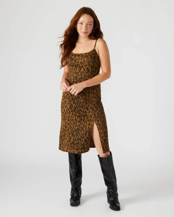 Abito Giselle Leopard