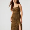Abito Giselle Leopard