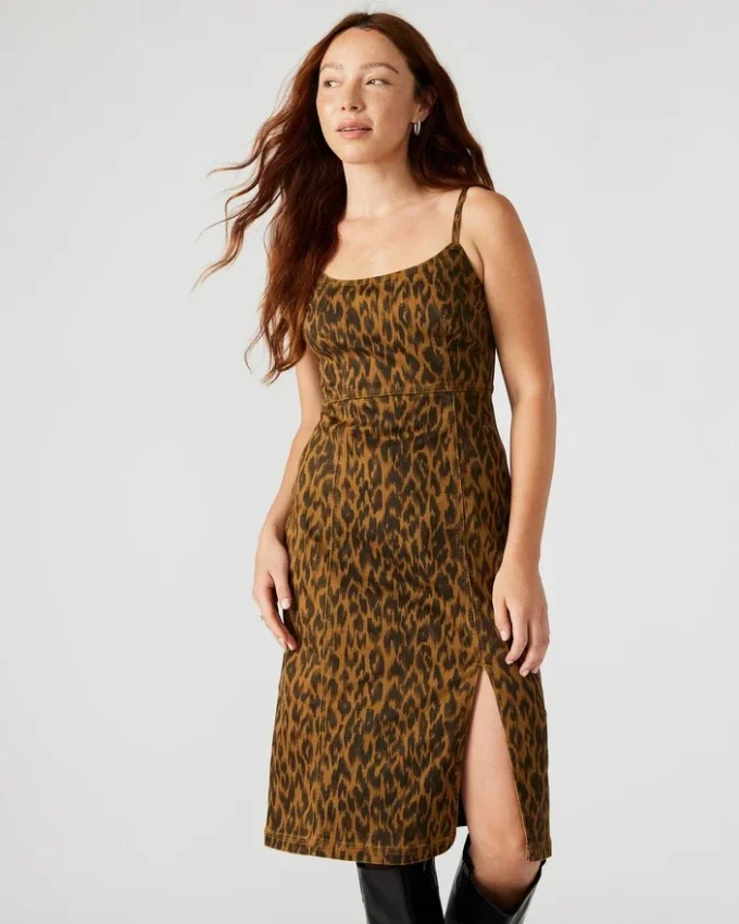 Abito Giselle Leopard