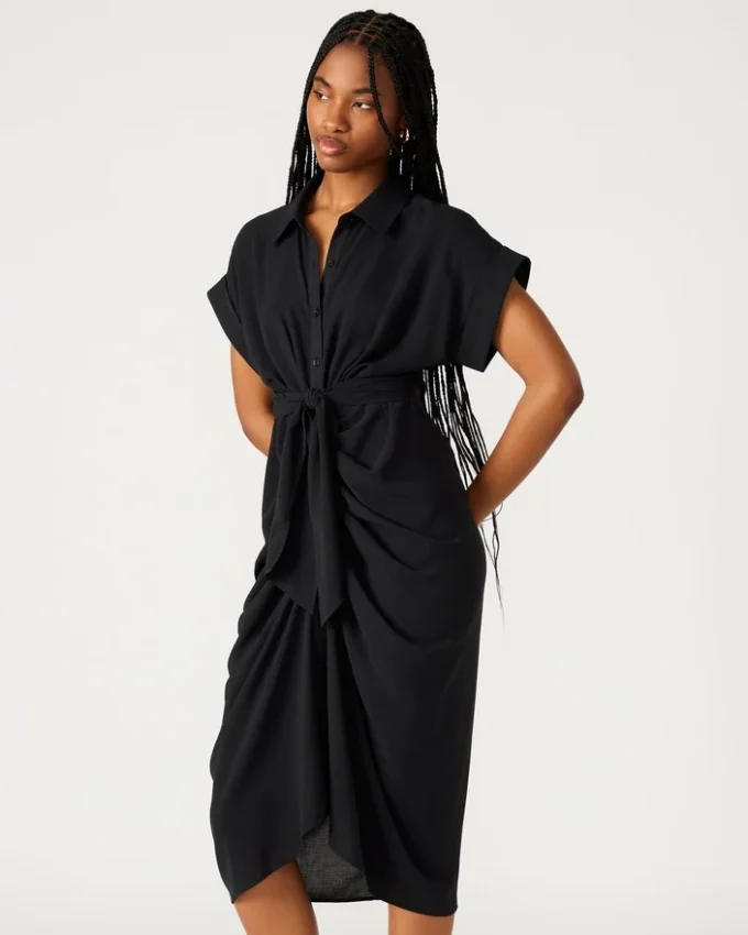 Abito in maglia Tori Nero