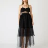 Abito in tulle Emily nero