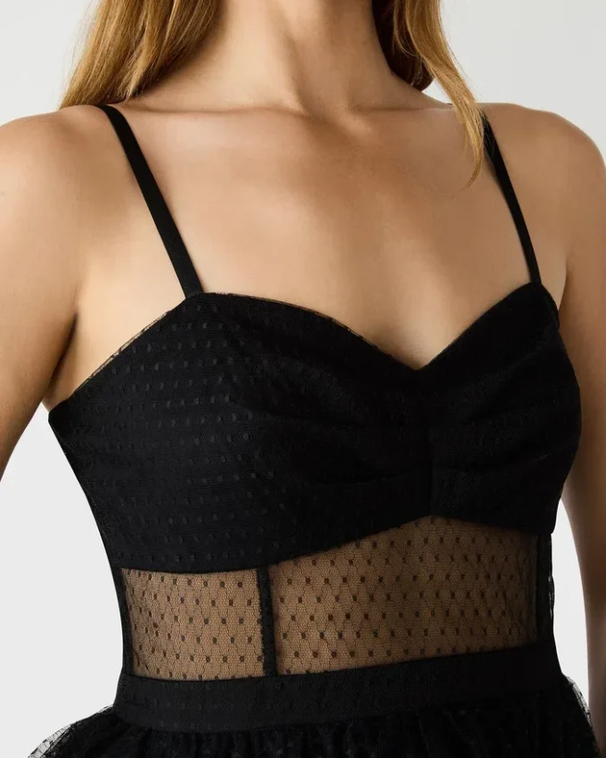 Abito in tulle Emily nero