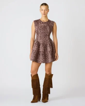 Abito Irinna con stampa Hot Spots