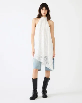 Abito Sander color crema