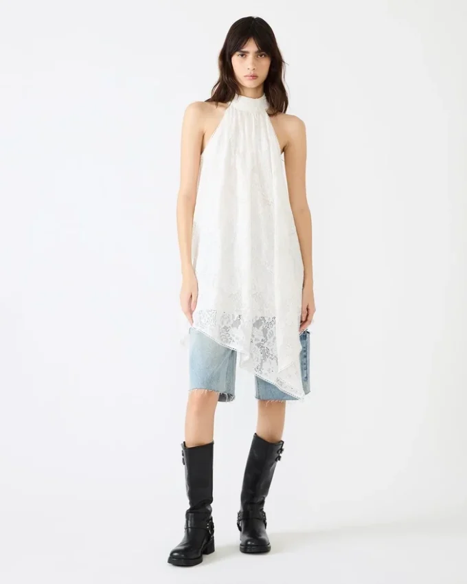 Abito Sander color crema