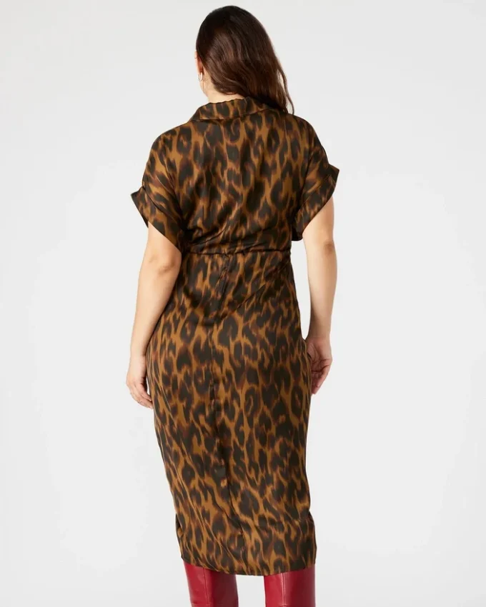 Abito Tori Leopard