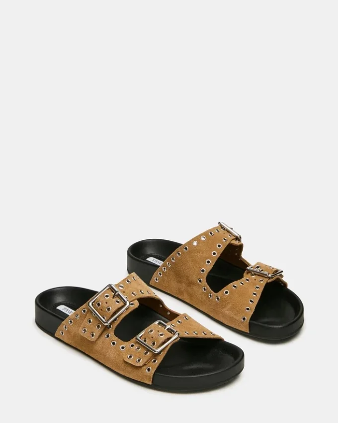 Abott in pelle scamosciata color tortora