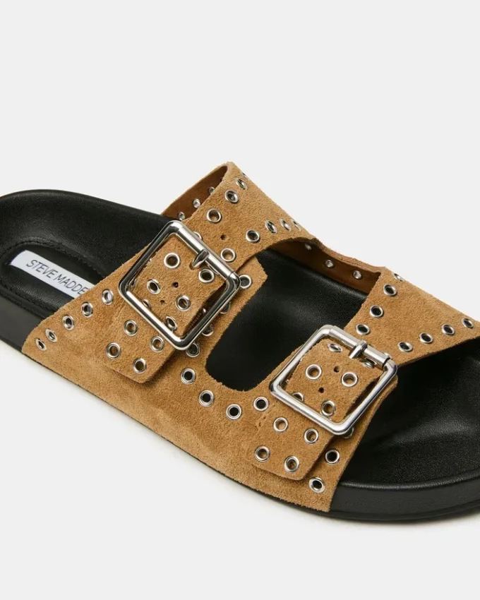 Abott in pelle scamosciata color tortora