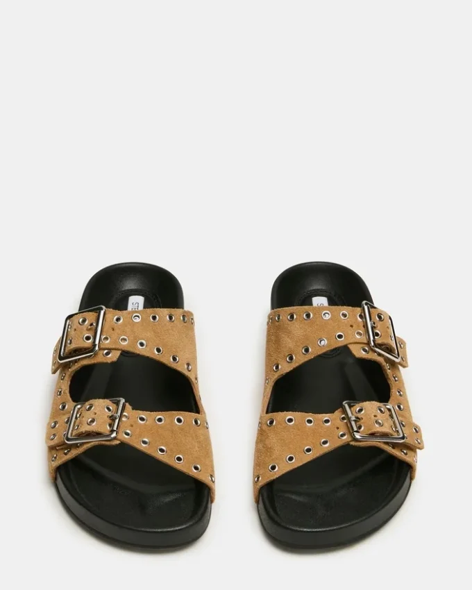 Abott in pelle scamosciata color tortora