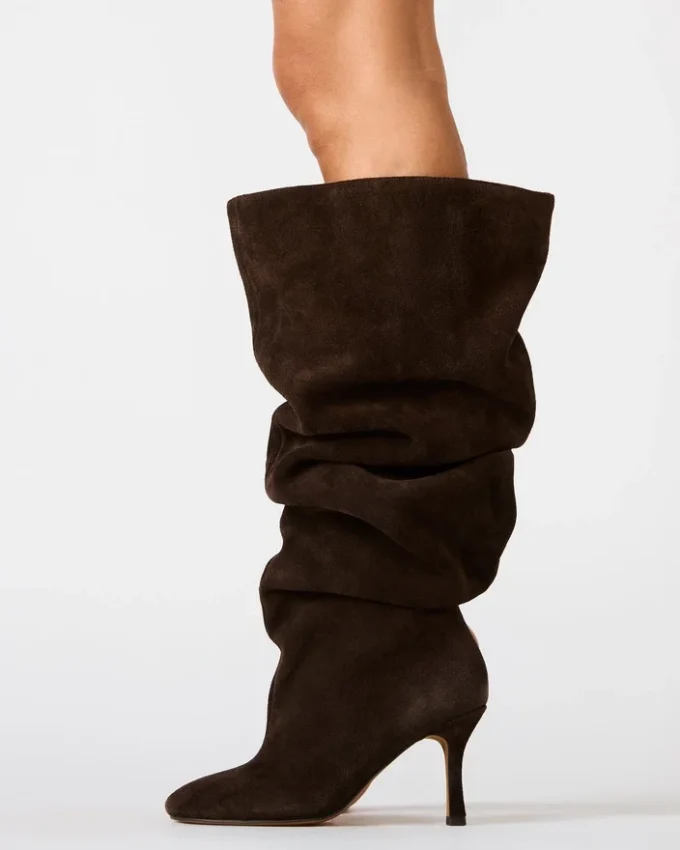 Allison in camoscio marrone Allison in camoscio marrone