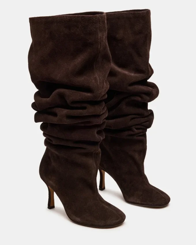 Allison in camoscio marrone Allison in camoscio marrone