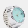 Anello-orologio blu Anello-orologio blu