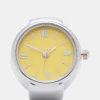Anello orologio giallo