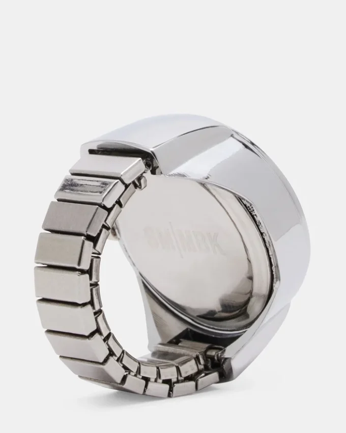 Anello orologio rosso