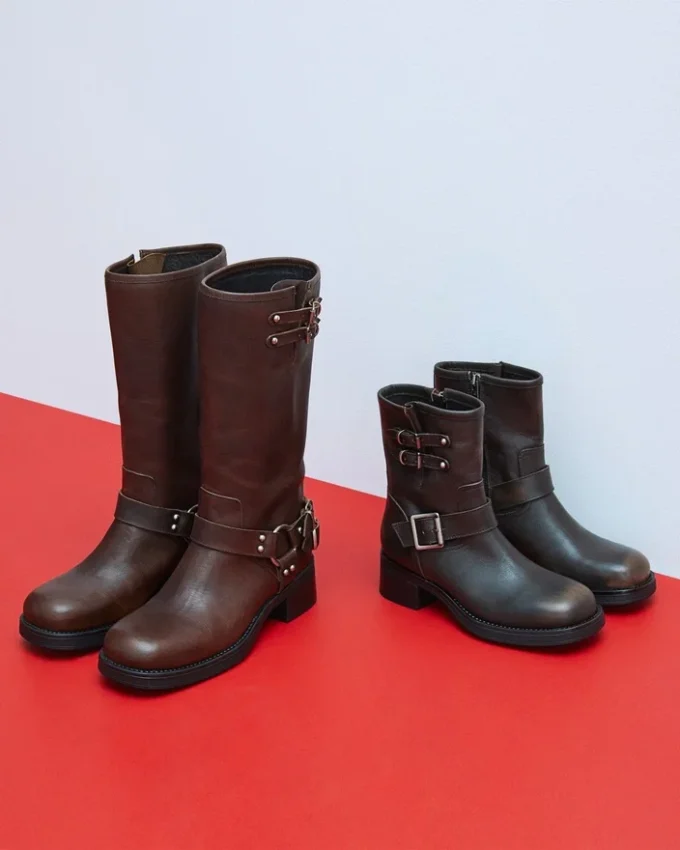 Astor in pelle marrone