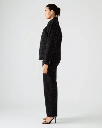 Avaline Crystal Jean Nero