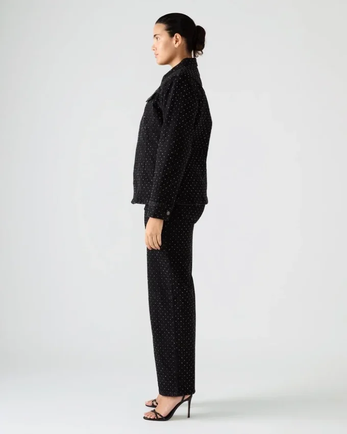 Avaline Crystal Jean Nero