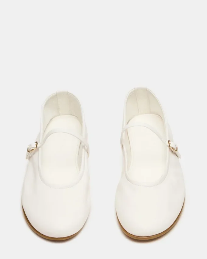 Besette in pelle color osso