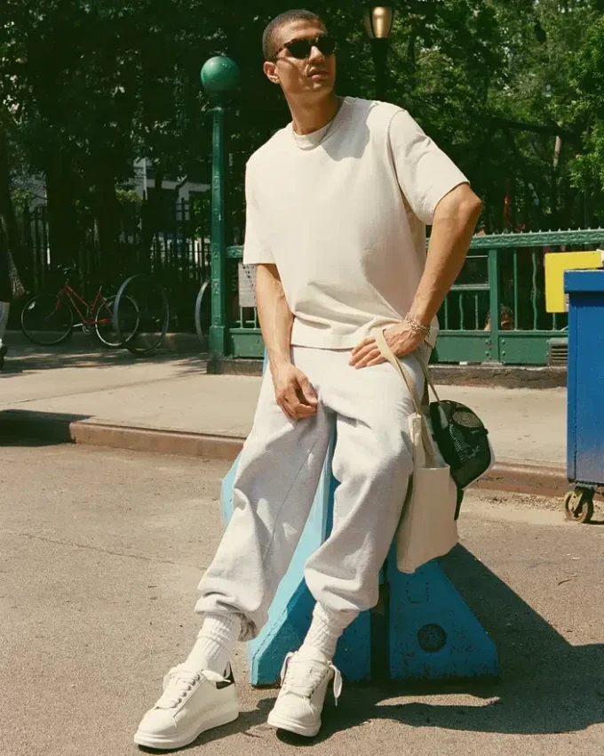 Bianco smerigliato multicolore