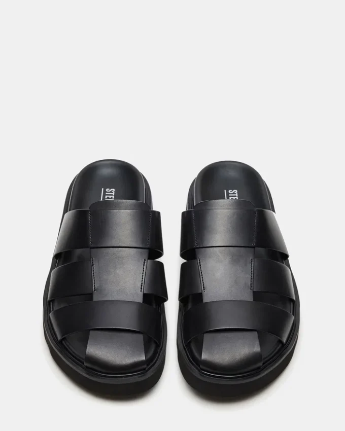 Blazet in pelle nera