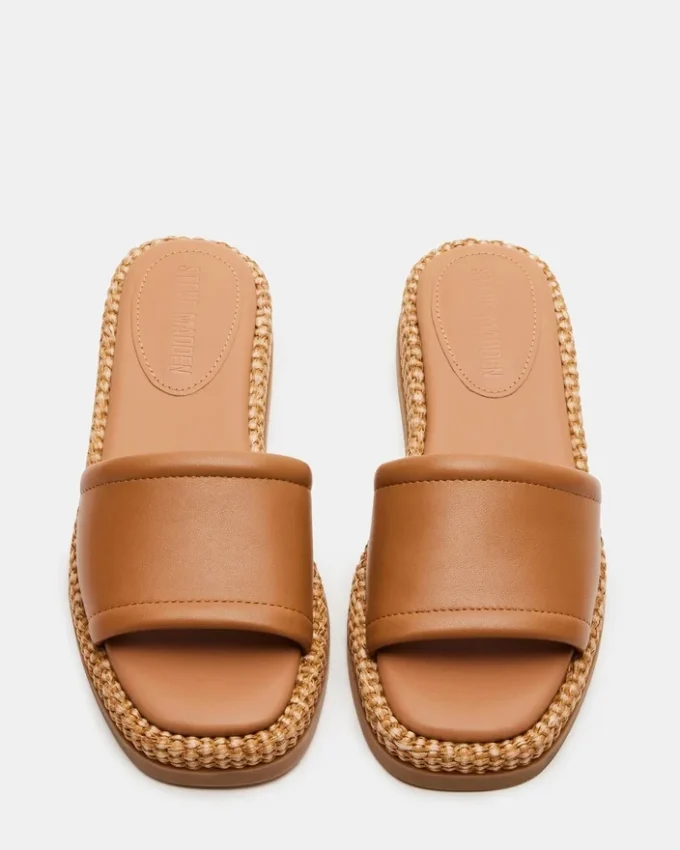 Boardwalk in pelle marrone chiaro