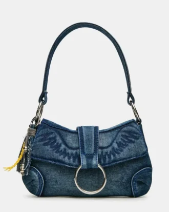 Borsa Albany Denim/Blu