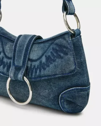Borsa Albany Denim/Blu