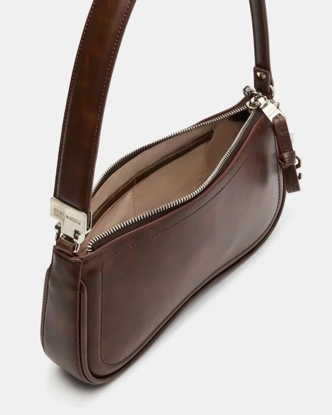 Borsa Angel marrone effetto invecchiato