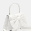 Borsa Cosette in raso bianco Borsa Cosette in raso bianco