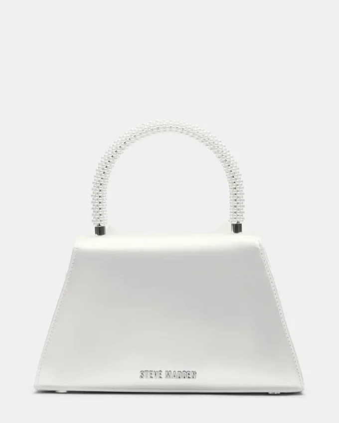 Borsa Cosette in raso bianco Borsa Cosette in raso bianco