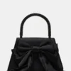 Borsa Cosette in raso nero