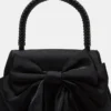 Borsa Cosette in raso nero