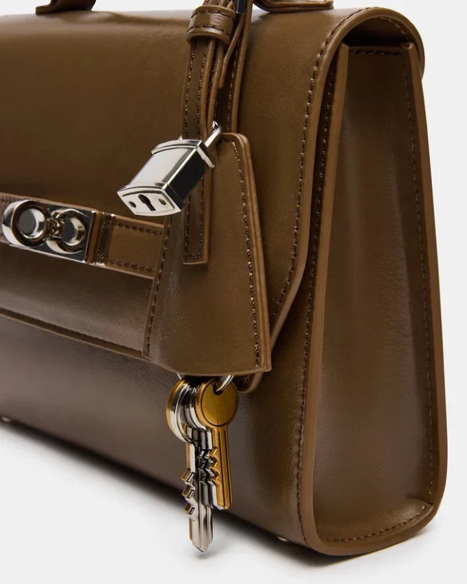 Borsa Elloise color oliva