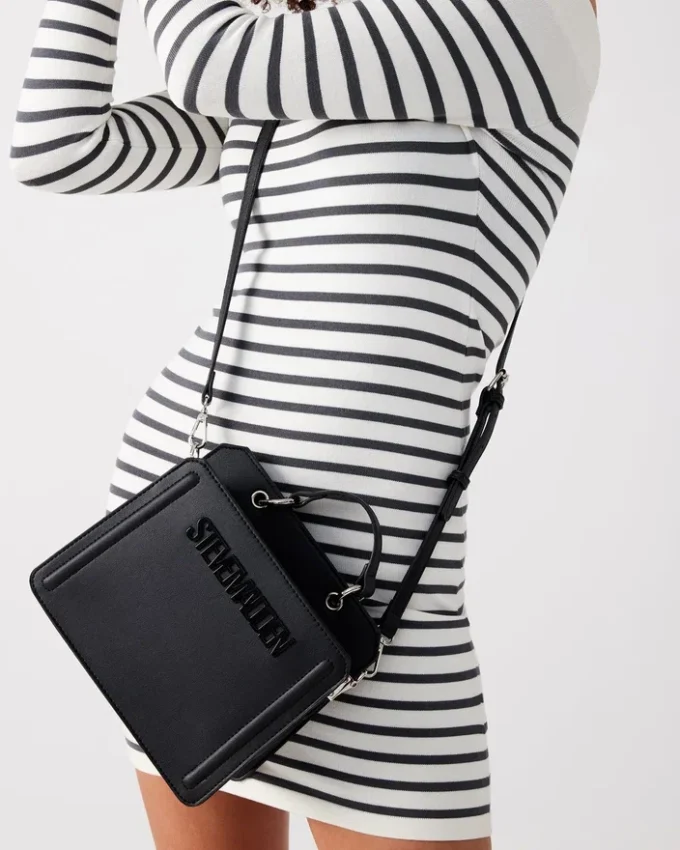 Borsa Evelyn Skull nera