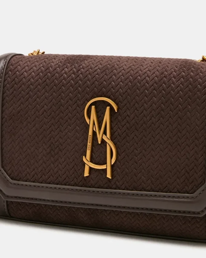 Borsa intrecciata Larisa color cioccolato Borsa intrecciata Larisa color cioccolato