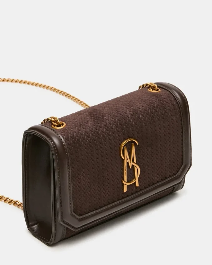 Borsa intrecciata Larisa color cioccolato Borsa intrecciata Larisa color cioccolato