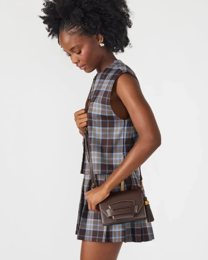 Borsa Preppy Marrone