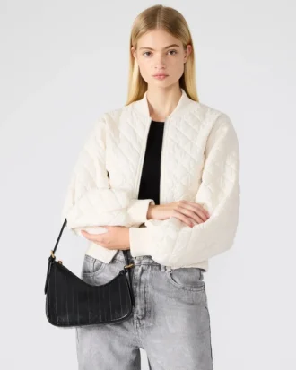 Borsa Smith Black Eel