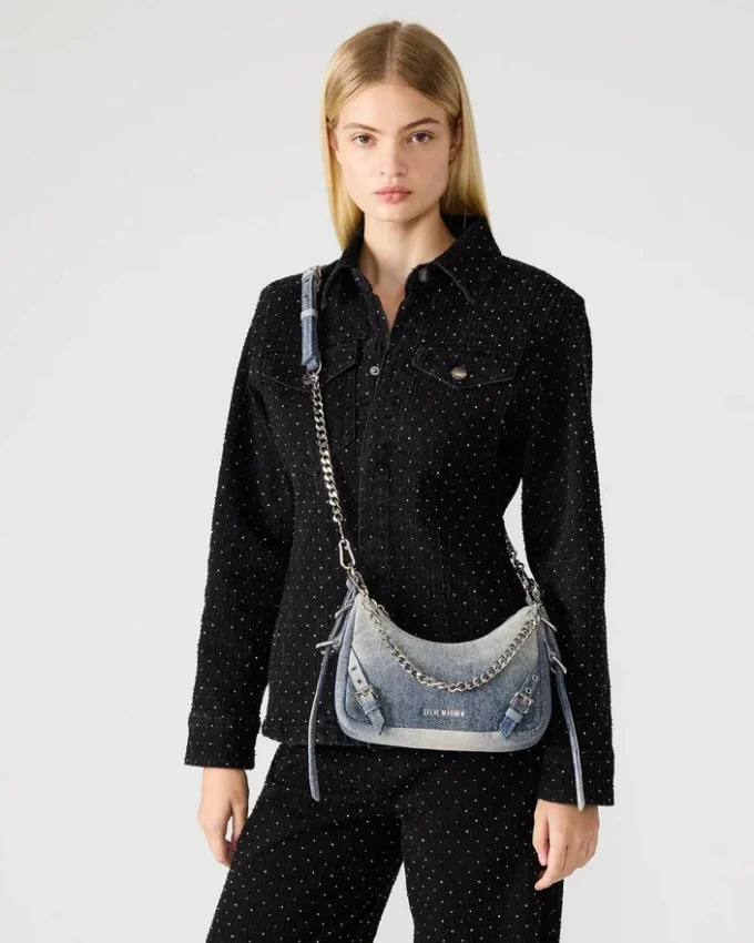 Borsa Vital in tessuto denim