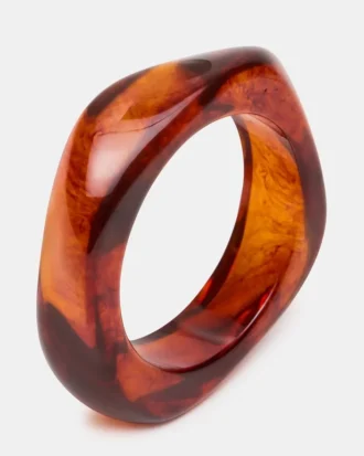 Bracciale retrò curvo naturale