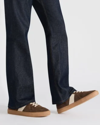 Brady in pelle scamosciata color tortora