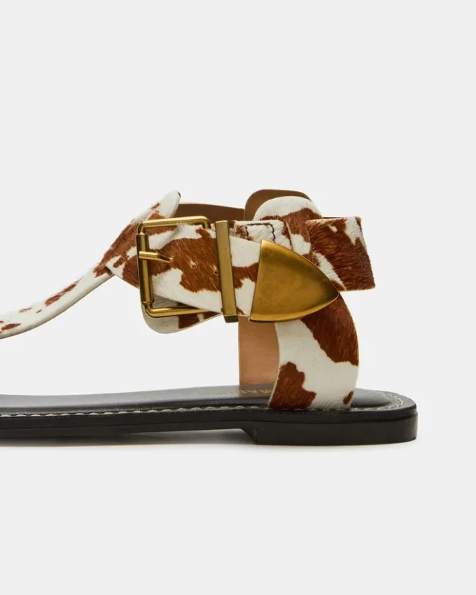 Brazinn Marrone Stampa Mucca