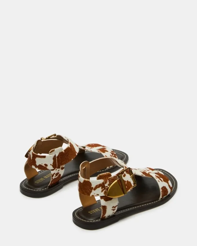 Brazinn Marrone Stampa Mucca