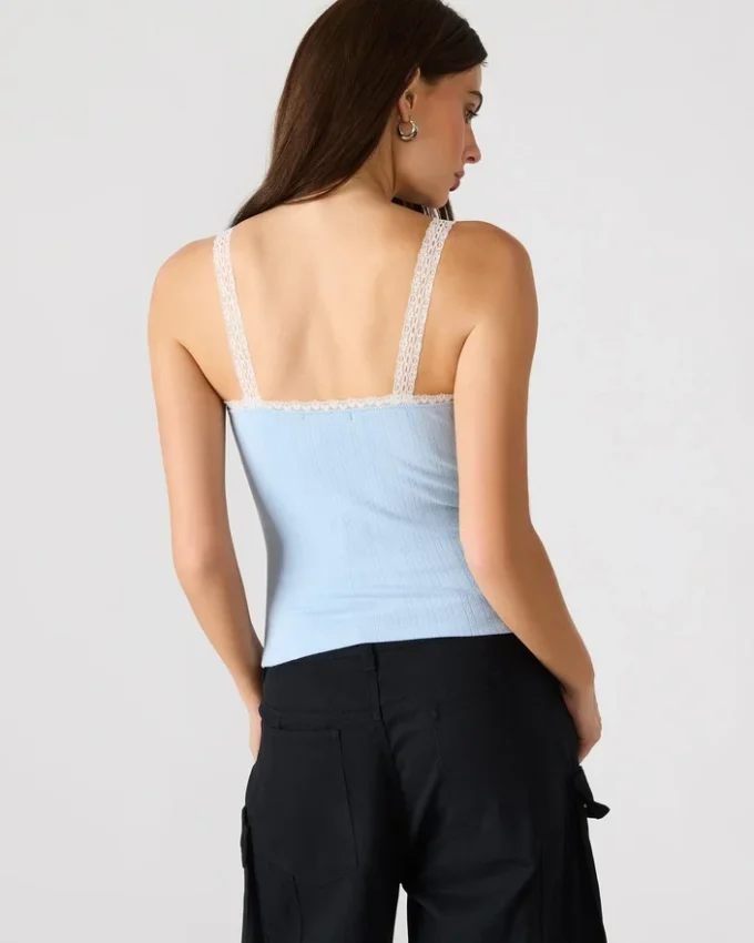 Canotta Love Goldie Surf Blue