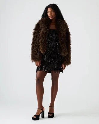 Cappotto Inaya Espresso Scuro