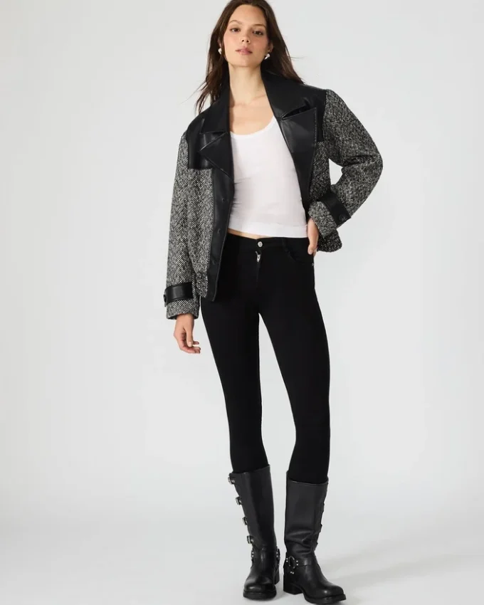 Cappotto Mercedes Nero Multicolore