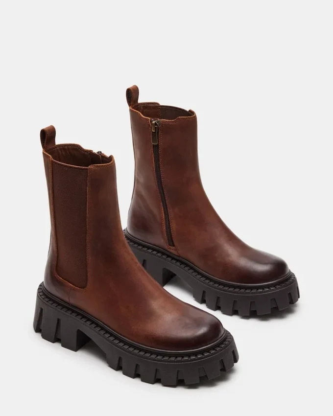 Charges Marrone Effetto Usurato