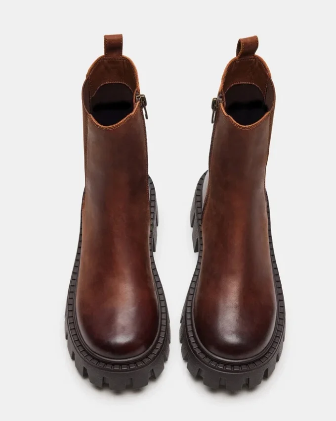 Charges Marrone Effetto Usurato